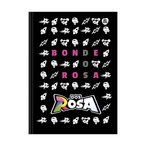 Caderno Brochurão Dos Rosa Animativa - Imagem 3