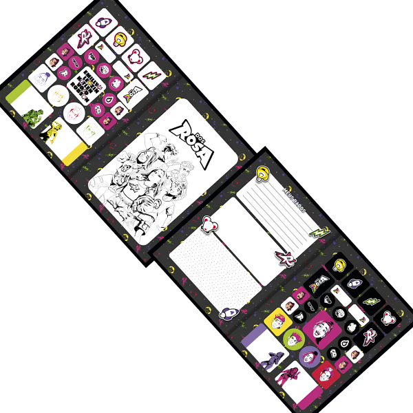 Caderno Brochurão Dos Rosa Animativa - Imagem 6