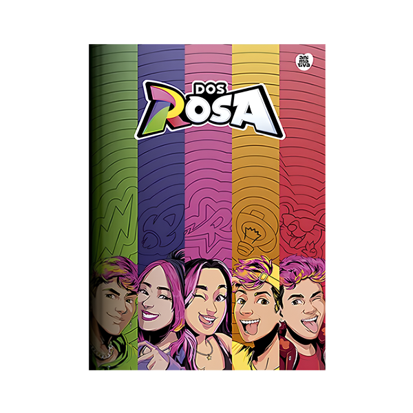 Caderno Brochurão Dos Rosa Animativa - Imagem 5