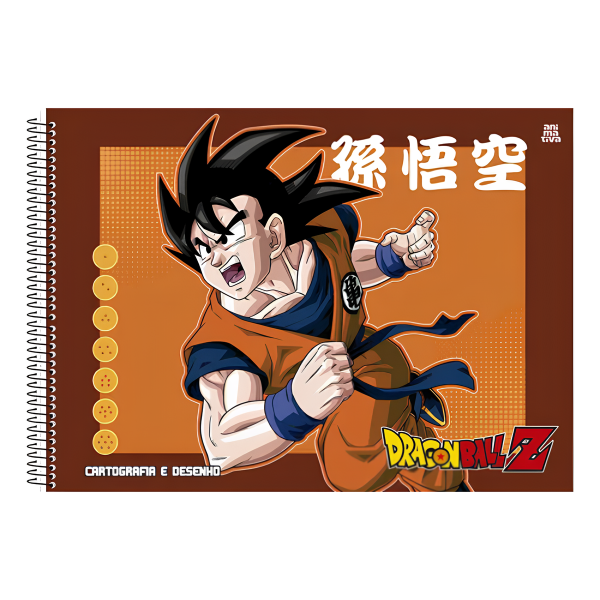 Caderno de Desenho Dragon Ball Z Animativa - Imagem 5