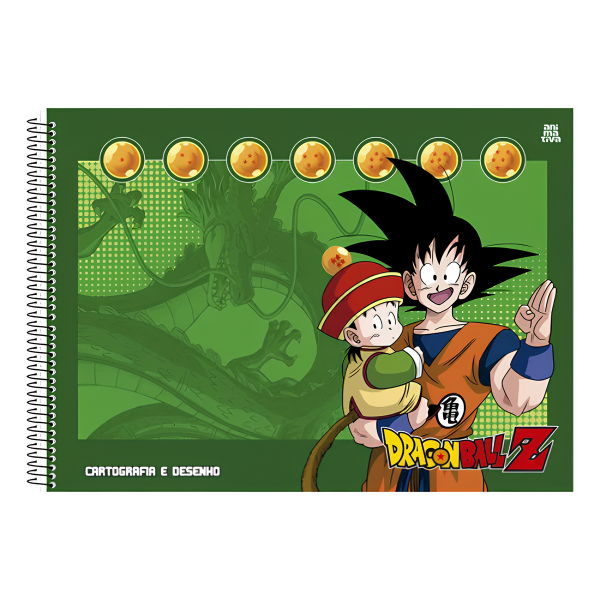 Caderno de Desenho Dragon Ball Z Animativa - Imagem 3