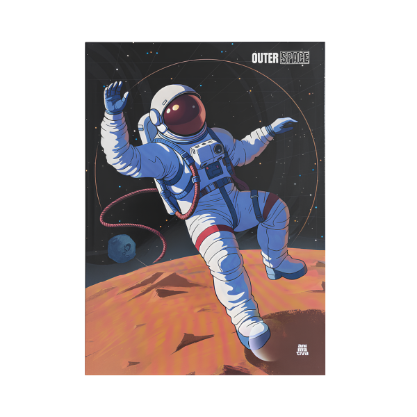 Caderno Brochurão Outer Space Animativa - Imagem 6