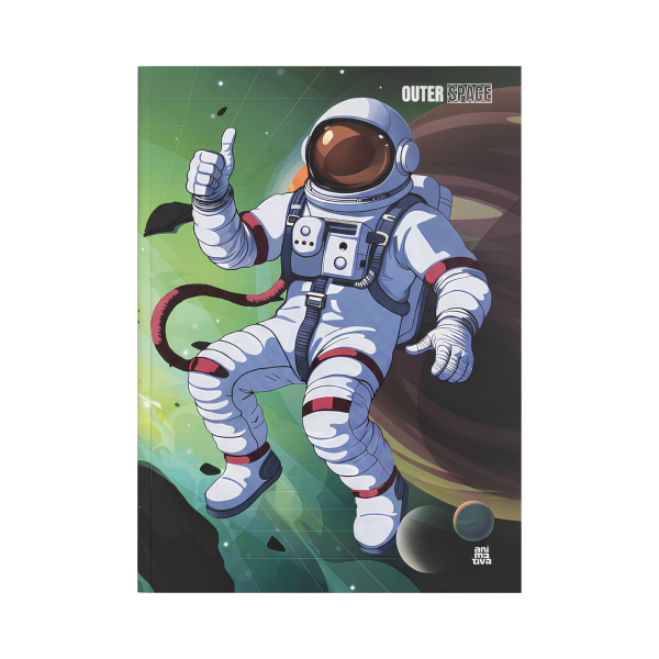 Caderno Brochurão Outer Space Animativa - Imagem 4