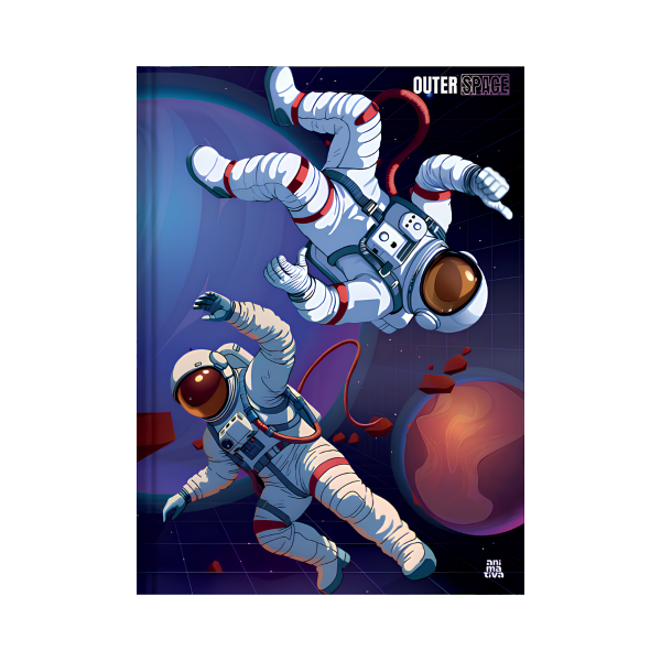Caderno Brochurão Outer Space Animativa - Imagem 3