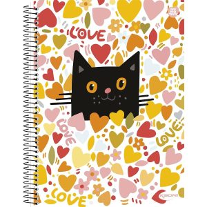Caderno 1x1 Feminino Kbom! Animativa - 5