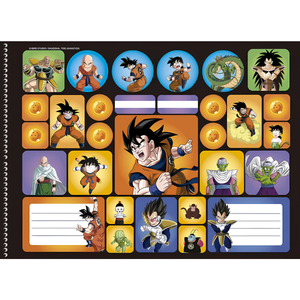 Caderno de Desenho Dragon Ball Z Animativa - Imagem 6