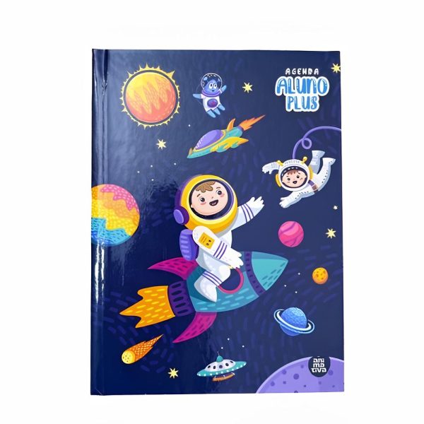 Agenda Escolar 2026 Aluno Plus Masculina - Imagem 2