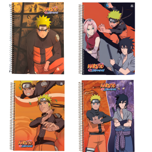 Caderno 10x1 Naruto Shippuden Animativa