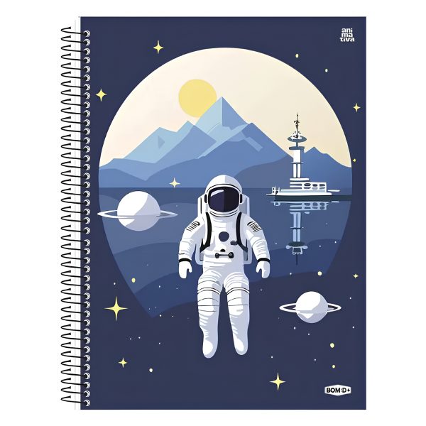 Caderno 10x1 Masculino Bom:D+ Animativa - Imagem 9