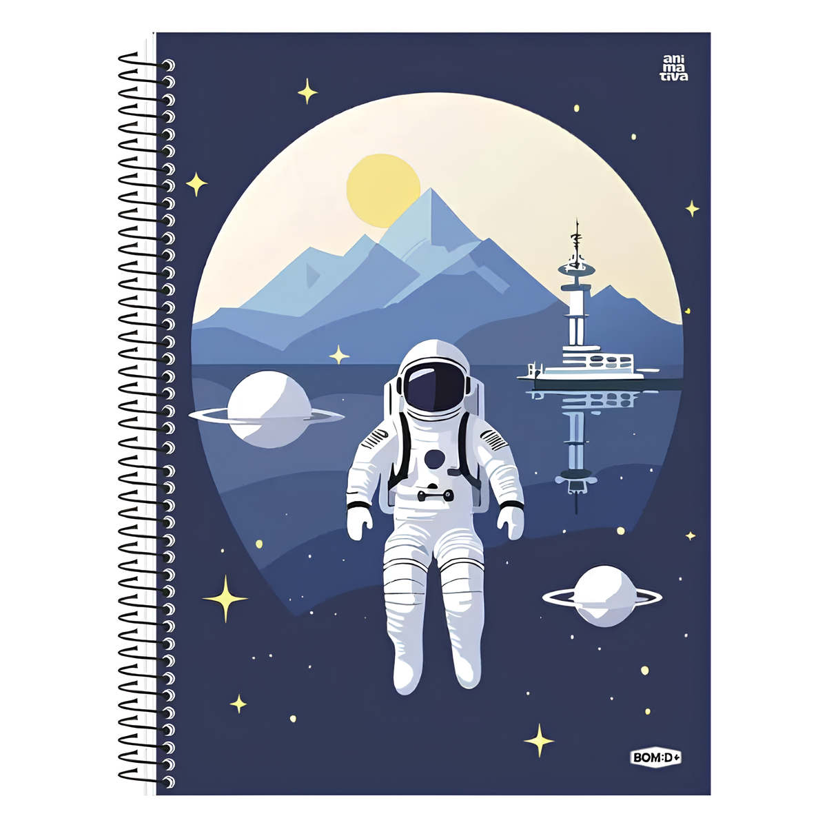 Caderno 1x1 Masculino Bom:D+ Animativa - Imagem 9