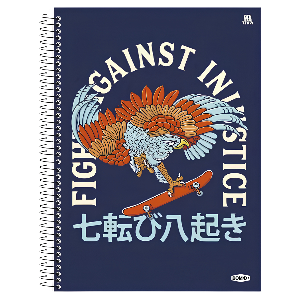 Caderno 1x1 Masculino Bom:D+ Animativa - Imagem 4