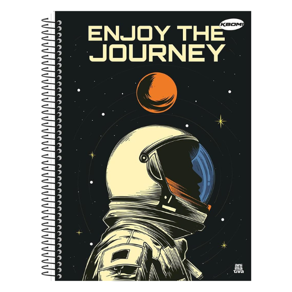 Caderno 1x1 Masculino Kbom! Animativa - Imagem 2