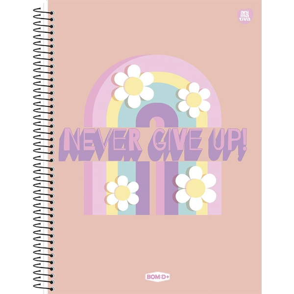 Caderno 10x1 Feminino Bom:D+ Animativa - Imagem 2