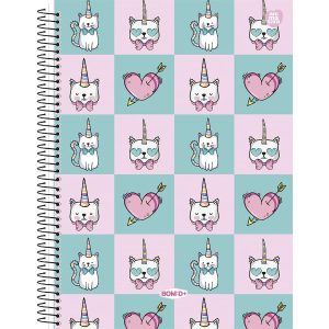 Caderno 10x1 Feminino Bom:D+ Animativa - 2