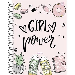 Caderno 10x1 Feminino Bom:D+ Animativa - 3