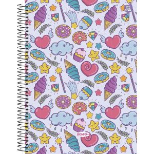 Caderno 10x1 Feminino Bom:D+ Animativa - 6