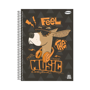 Caderno 10x1 Kbom! Masculino Animativa - 3