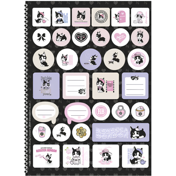 Caderno 10x1 Rebecca Bonbon Animativa - Imagem 2
