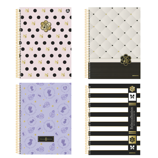 Caderno 10x1 Rebecca Bonbon Animativa