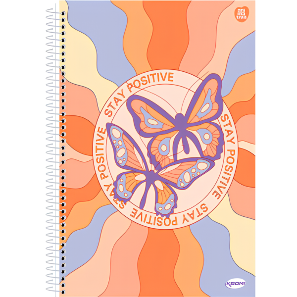 Caderno 10x1 Kbom! Feminino Animativa - Imagem 5
