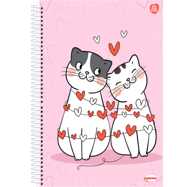 Caderno 10x1 Kbom! Feminino Animativa - Imagem 3