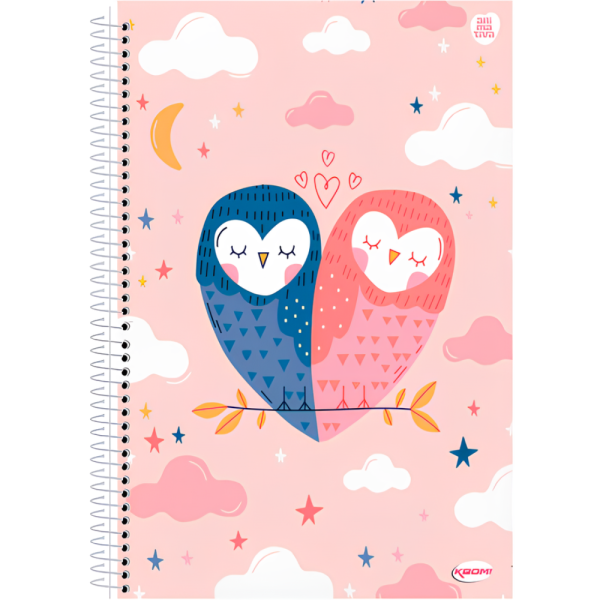 Caderno 10x1 Kbom! Feminino Animativa - Imagem 8
