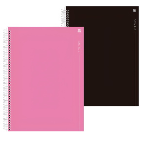 Caderno 1x1 Colors Animativa