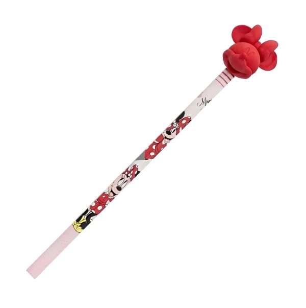 Lápis Grafite Com Ponteira de Borracha Disney Minnie Molin - Imagem 3