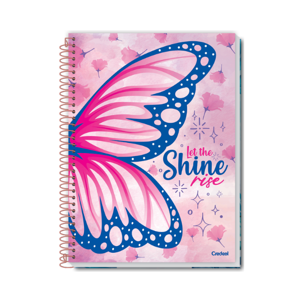 Caderno 10x1 Purpurina Credeal - Imagem 6