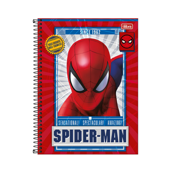 Caderno 1x1 Marvel Spider-Man Tilibra - Imagem 4