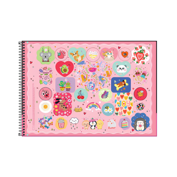 Caderno de Desenho Bloom Tilibra - Imagem 2