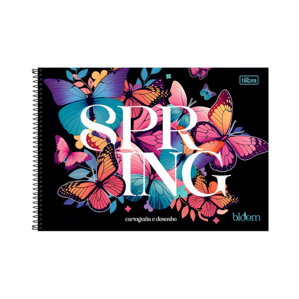 Caderno de Desenho Bloom Tilibra - Imagem 3