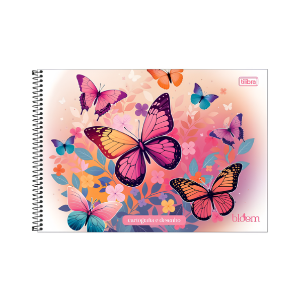 Caderno de Desenho Bloom Tilibra - Imagem 4
