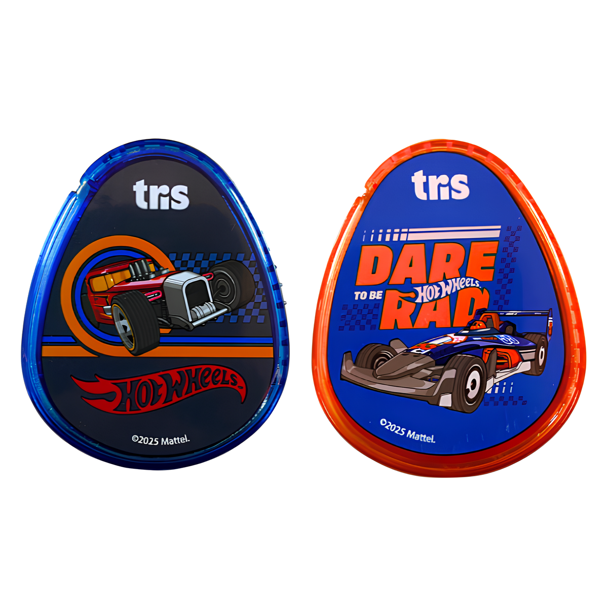 Apontador Com Depósito HotWheels Tris (Capa Sortida)