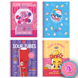 Caderno 10x1 Fini (Com cheirinho) Foroni
