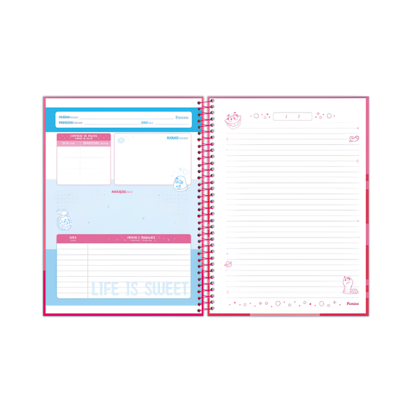 Caderno 10x1 Fini (Com cheirinho) Foroni - Imagem 3