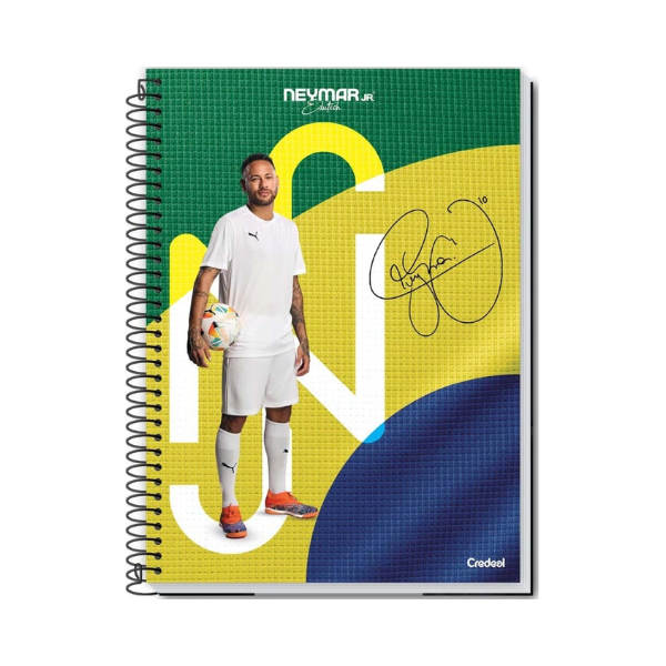Caderno 10x1 Neymar Jr. Credeal - Imagem 3