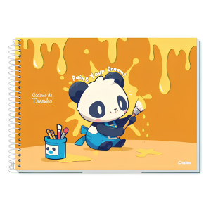 Caderno de Desenho Lala Pets Credeal - 1
