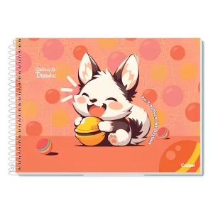 Caderno de Desenho Lala Pets Credeal - 3