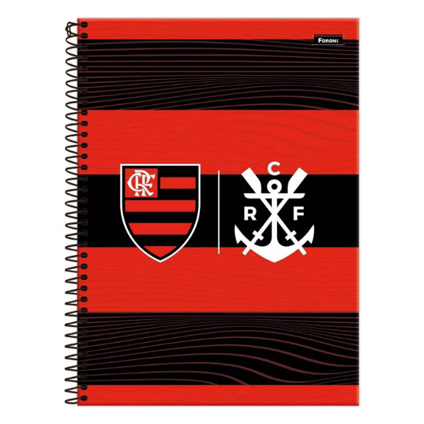 Caderno 10x1 Flamengo Foroni - Imagem 9