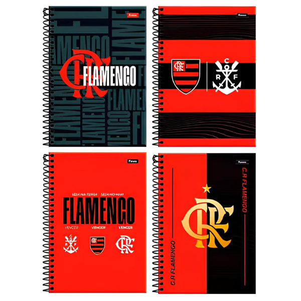 Caderno 10x1 Flamengo Foroni
