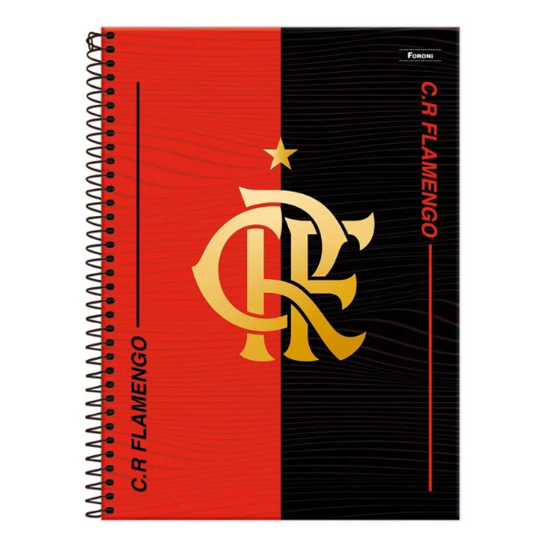 Caderno 10x1 Flamengo Foroni - Imagem 6