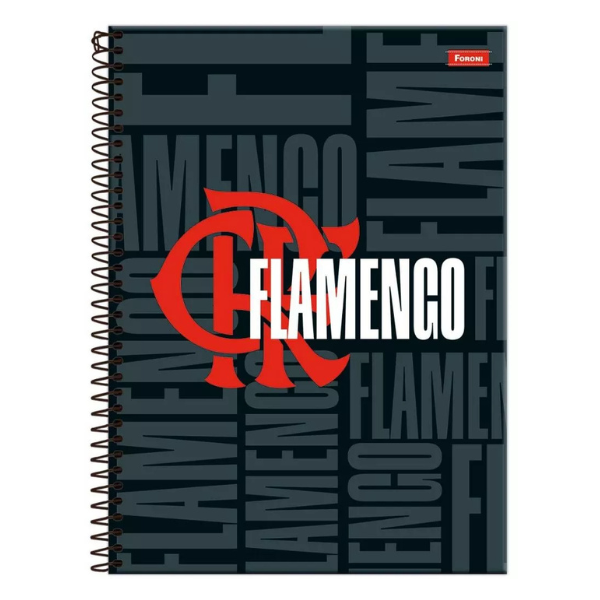 Caderno 10x1 Flamengo Foroni - Imagem 8