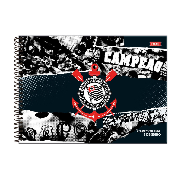 Caderno de Desenho Corinthians Foroni - Imagem 5