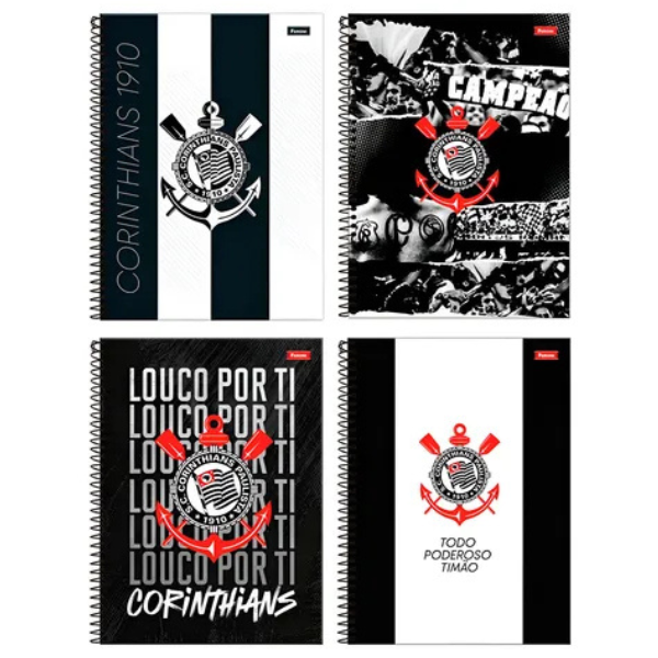 Caderno 15×1 Corinthians Foroni