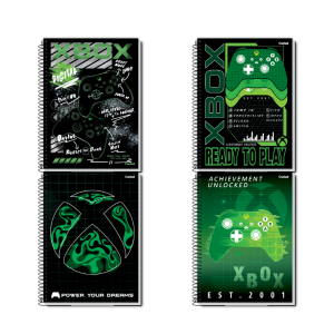 Caderno 10x1 Xbox Credeal