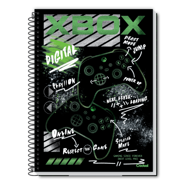Caderno 10x1 Xbox Credeal - Imagem 8