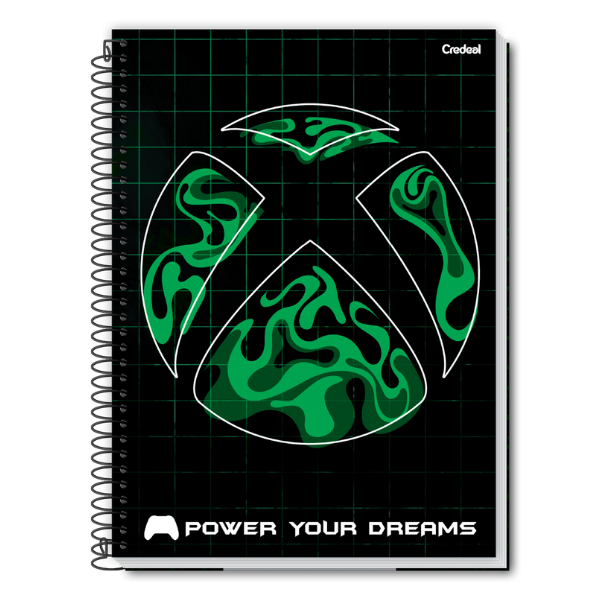 Caderno 10x1 Xbox Credeal - Imagem 7