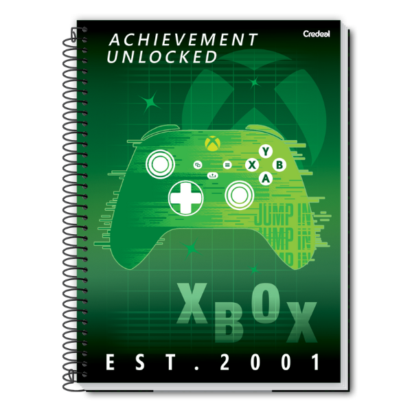 Caderno 10x1 Xbox Credeal - Imagem 6