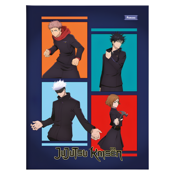 Caderno Brochurão Jujutsu Kaisen Foroni - Imagem 4